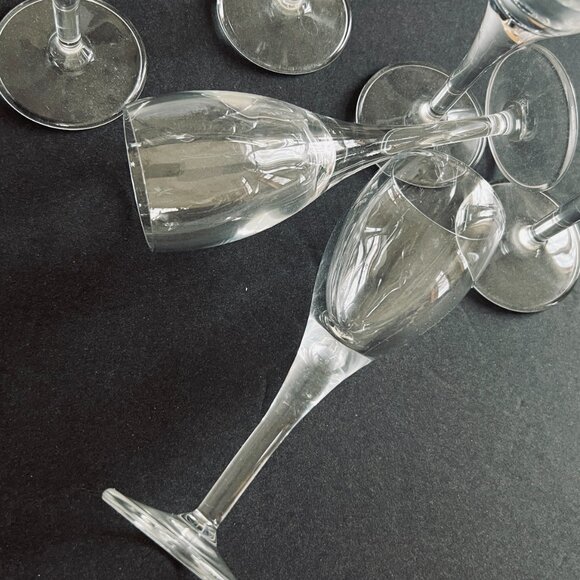 VINTAGE Set of 6 Stemmed Cordial/Aperitif Glasses EUC - Picture 6 of 6